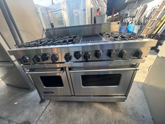 48”VIKING DUAL FUEL RANGE WITH GRILL