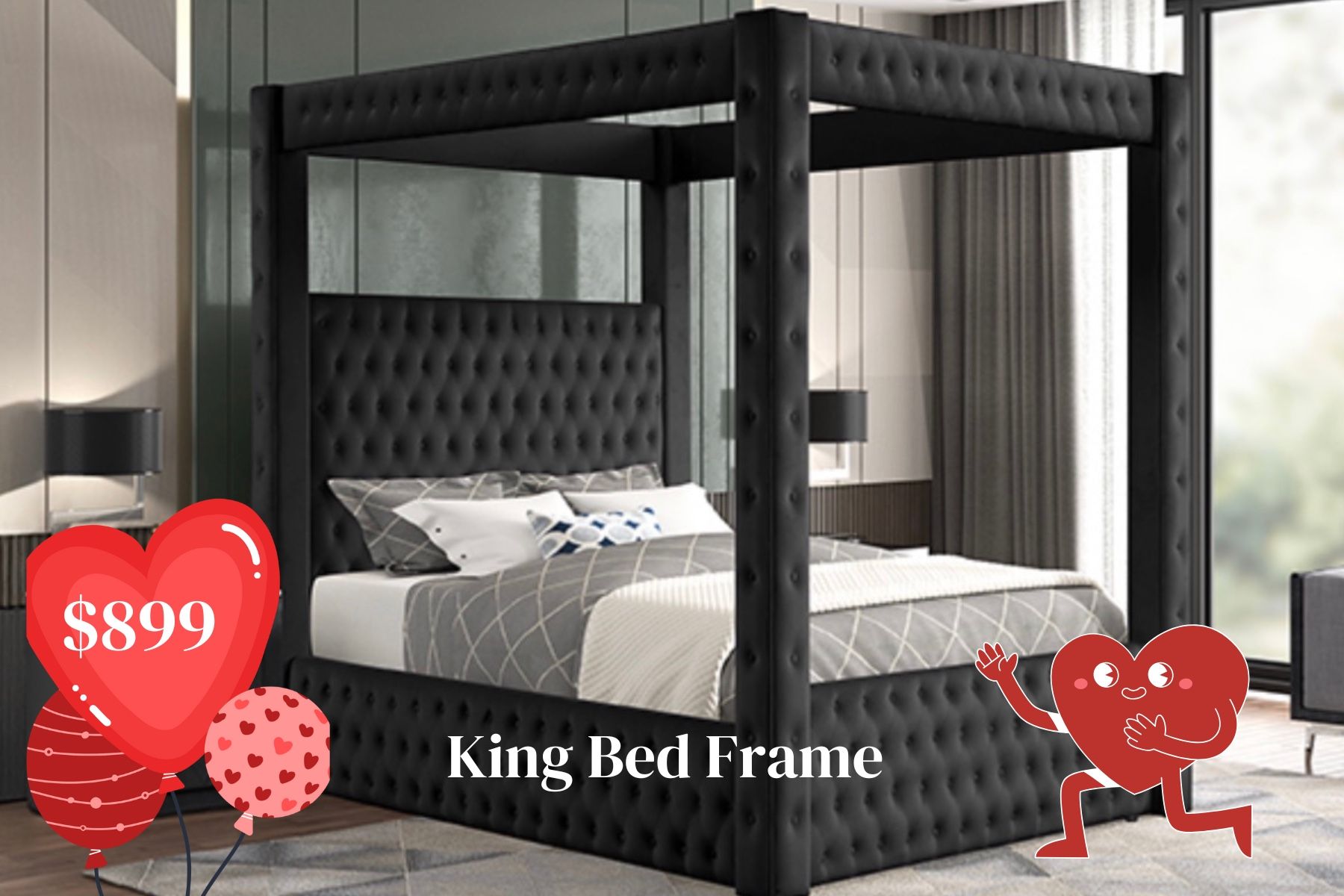 KING BED FRAME