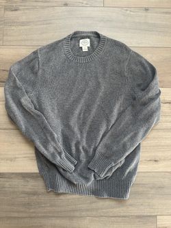 St. John's Bay Gray Crewneck Knit Sweater Medium Men’s