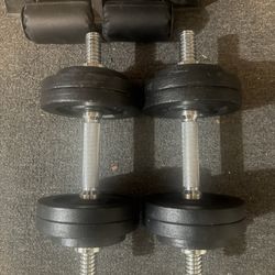 Adjustable Dumbell Set 