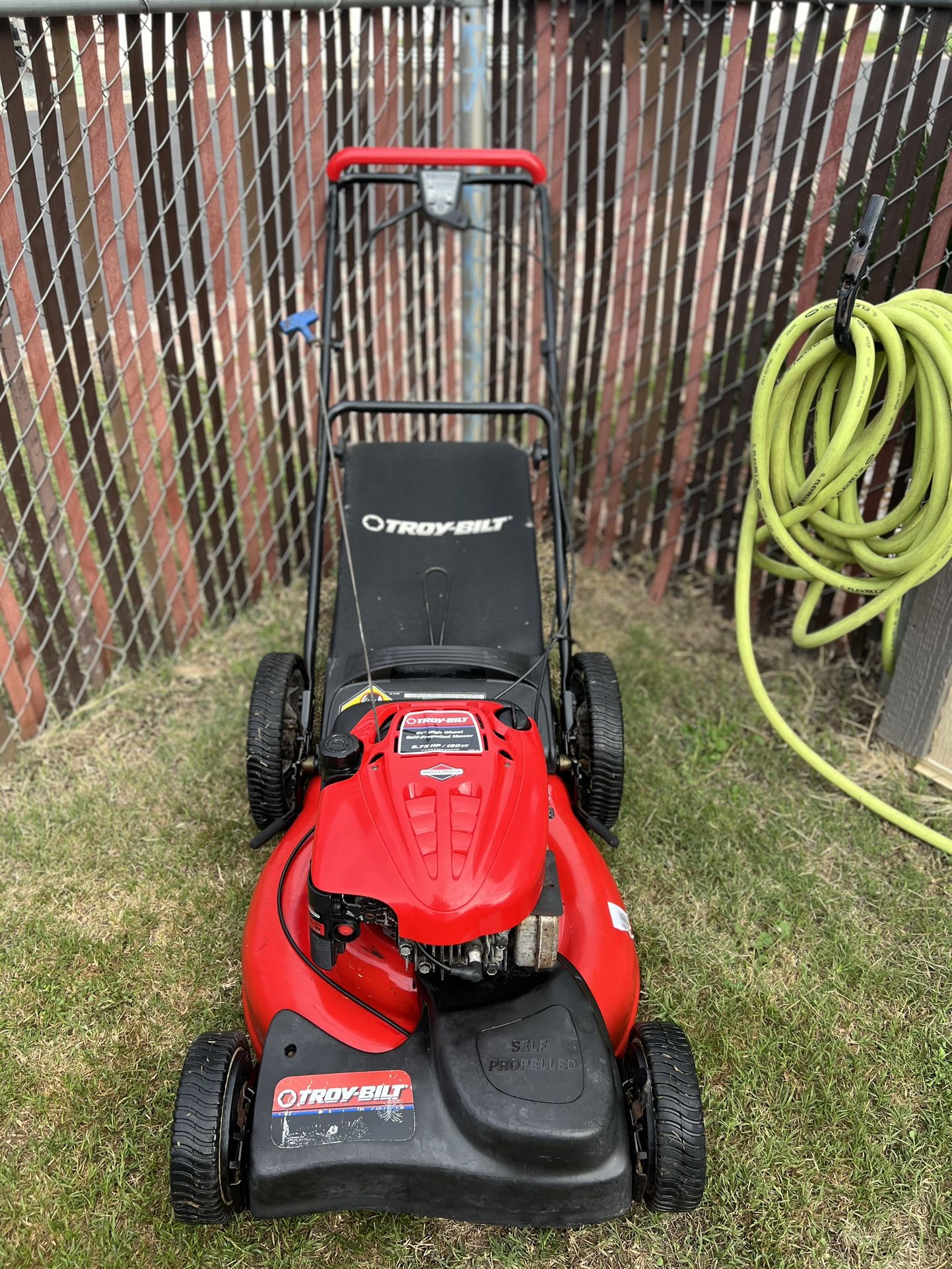 Troy Bilt 6.75hp Self Propelled Lawn Mower 