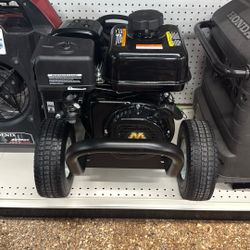 MI-T-M 212 SERIES PRESSURE WASHER + HOSE - NEW W/ DEFECT