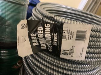 100ft 6/1 Armored grounding wire