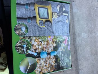 TriZwa Automatic Drip Irrigation Watering Kit w/ Timer – 52M Garden System