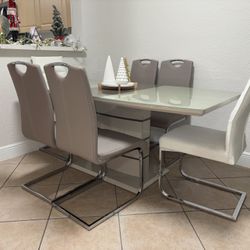Dining Table With 6 Chairs