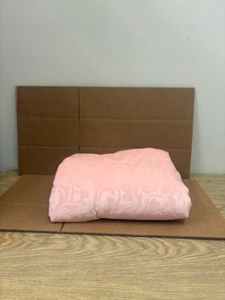 50” x 60” Micromink Embossed Decorative Throw Blush