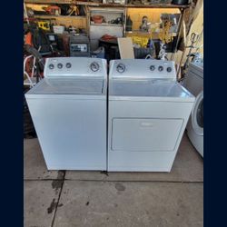 Set Of Whirlpool Washer And Electric Dryer