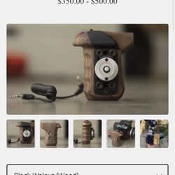 Camera remote handle - Record , ISO , Aperture control 
