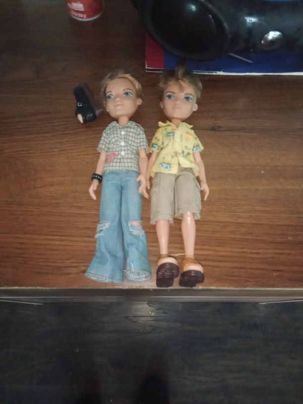 Two Original Bratz Boy Dolls In Mint Condition. $15 OBO. 