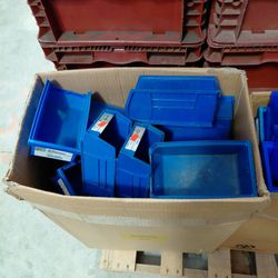 Parts Bins Stackable 7" x 4" x 3" - USED - $1.50 Each