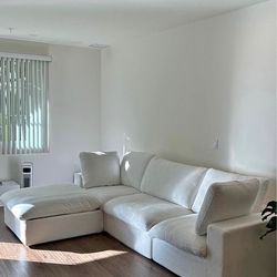 White Cloud Couch Sectional for sale