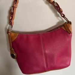 Dooney And Bourke, Pink Leather Bag