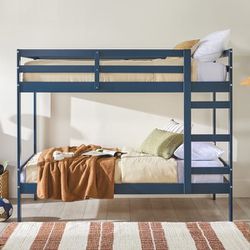 New Bunk Beds Twin Size - Blue