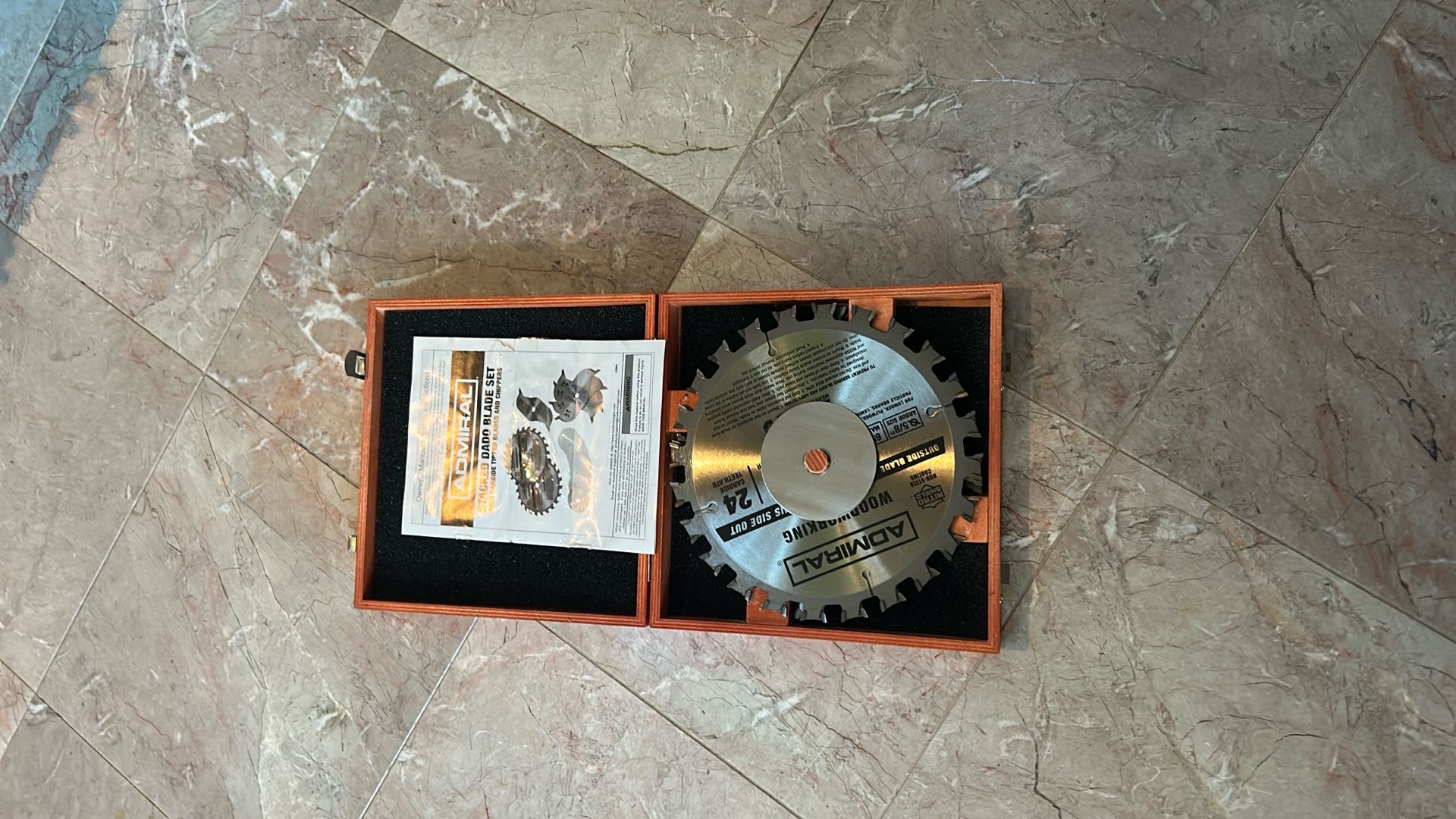 Admiral Stacked Dado Blade Set