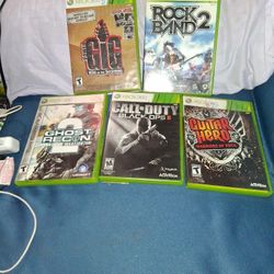 5 Juegos De Xbox 360