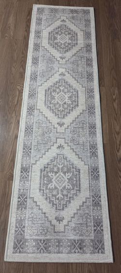 2ft x 7ft Woven non-skid floor runner
