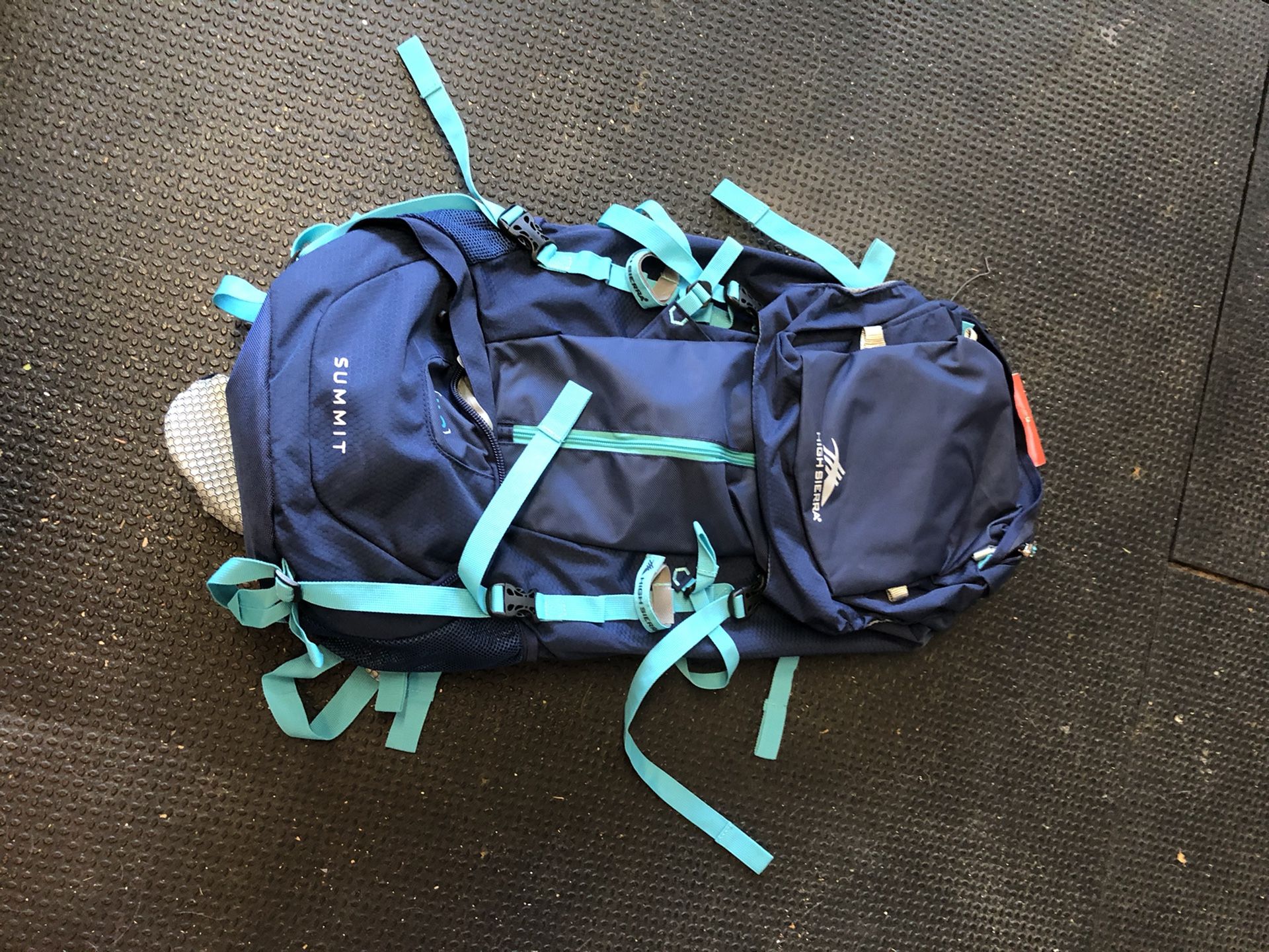 High Sierra hiking backpack