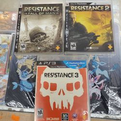 Resistance 1,2,3  Ps3