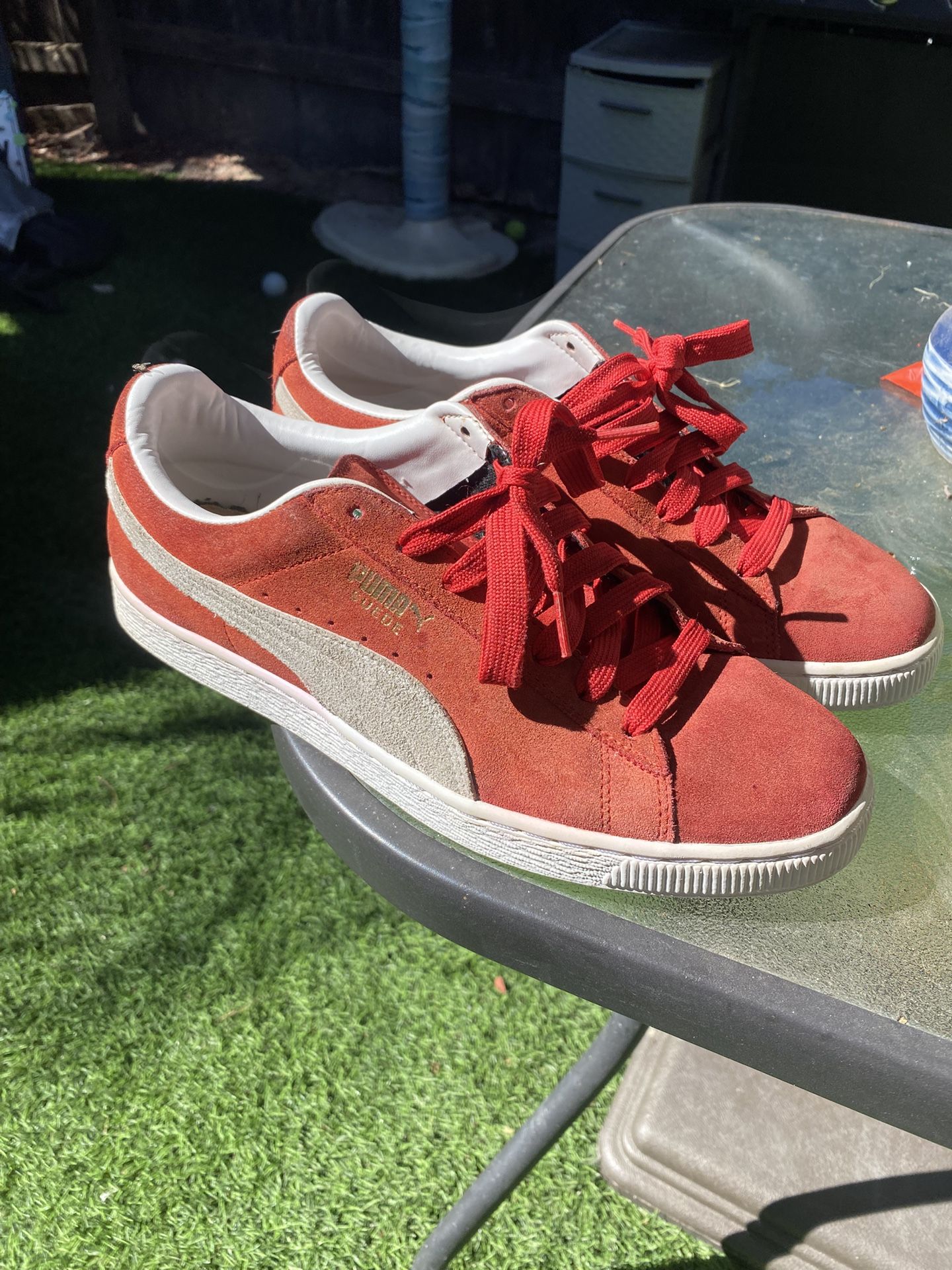 Puma Red Suede Classic 