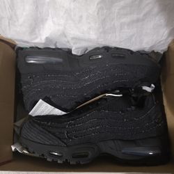 Levi edition AIR MAX 95' 10.5 ALL BLACK