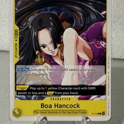 One Piece Boa Hancock Kami's Island OP15-EB04 Release one piece Tcg