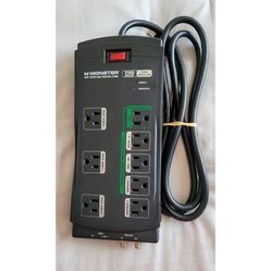 Monster Power Home Theater Surge Protector 2160 Joules