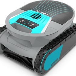 Pleco Pro Cordless Robotic Pool Cleaner – 210-Min Runtime, Smart App Control, 7 Cleaning Modes, Dual Filtration System & Powerful Suction for Complete
