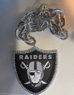 Las Vegas Raiders Chain Rhinestone