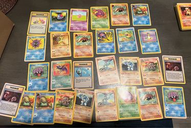 1999 pokemon cards some first edition