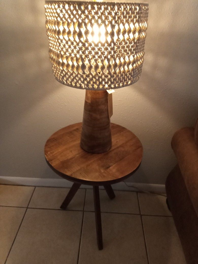 Round Coffee Or Lamp Stand