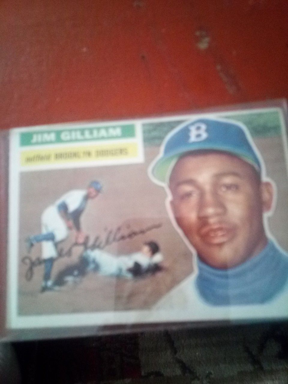 Jim Gilliam baseball card