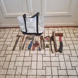 Miscellaneous Tools And Tool Bag