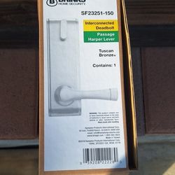 Door Lock Handle  Deadbolt. New" 