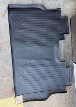 2023 F-150 Black Rubber All-Weather Car Floor Mat