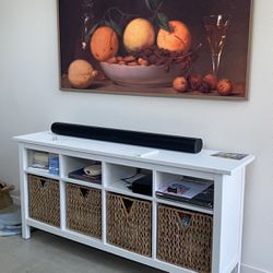 Pending - Console Table with Baskets
