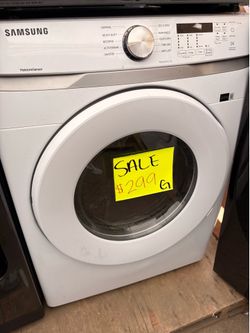 Samsung gas dryer only on sale