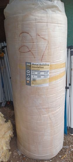 Metal building insulation