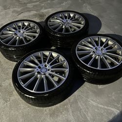 AMG 19” Staggered Wheels 19x8 Front 19x9 Rear