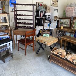 Furniture Sale Tables Chairs Dressers Bar Carts Stools Art