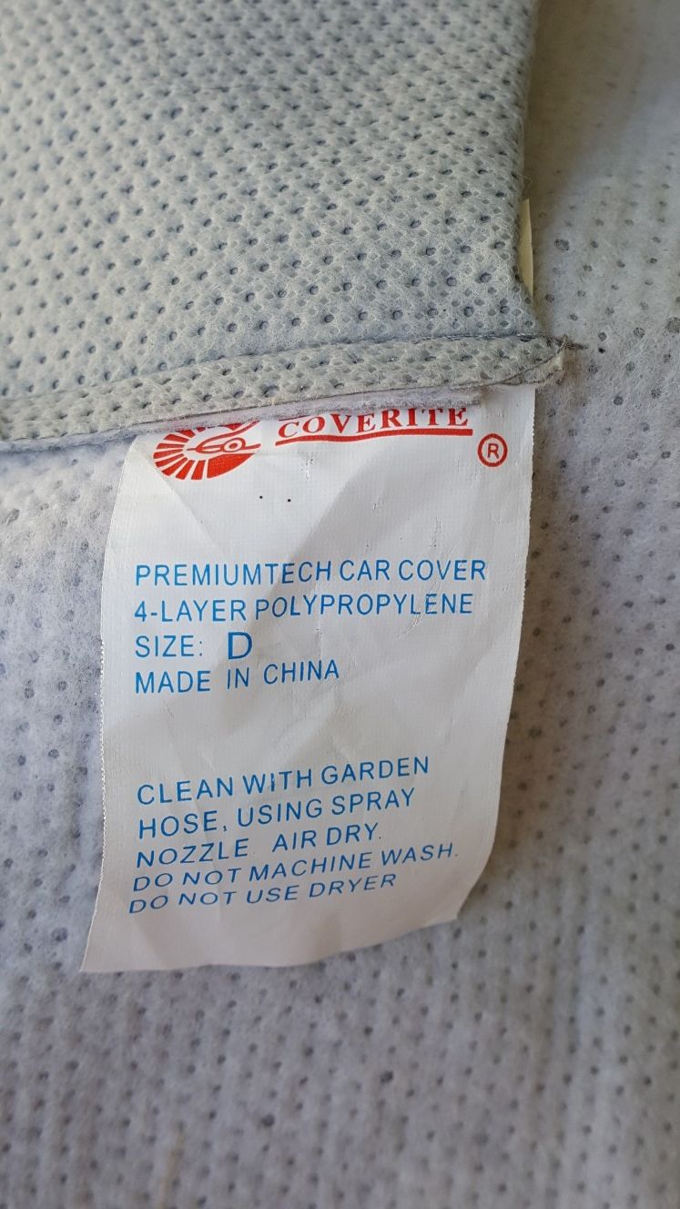 Coverite car cover