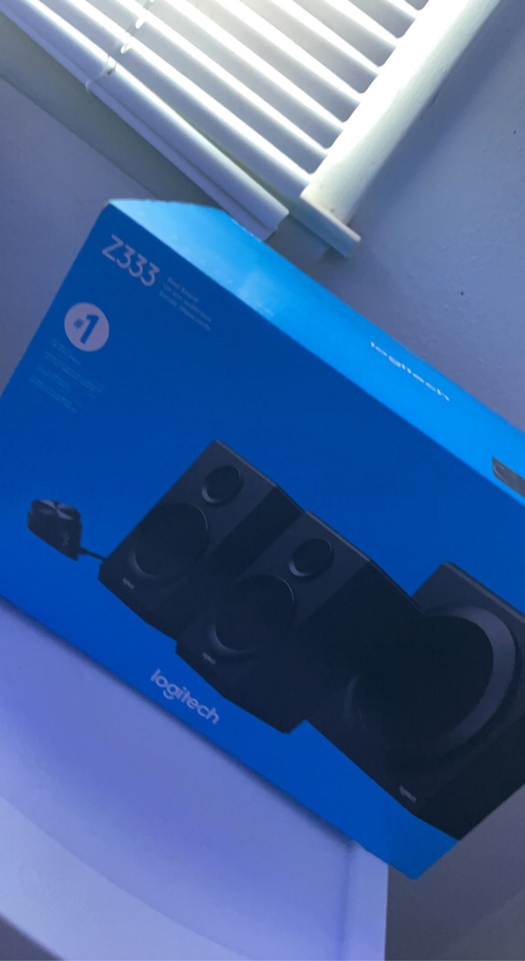 logitech bluetooth speaker set brand new