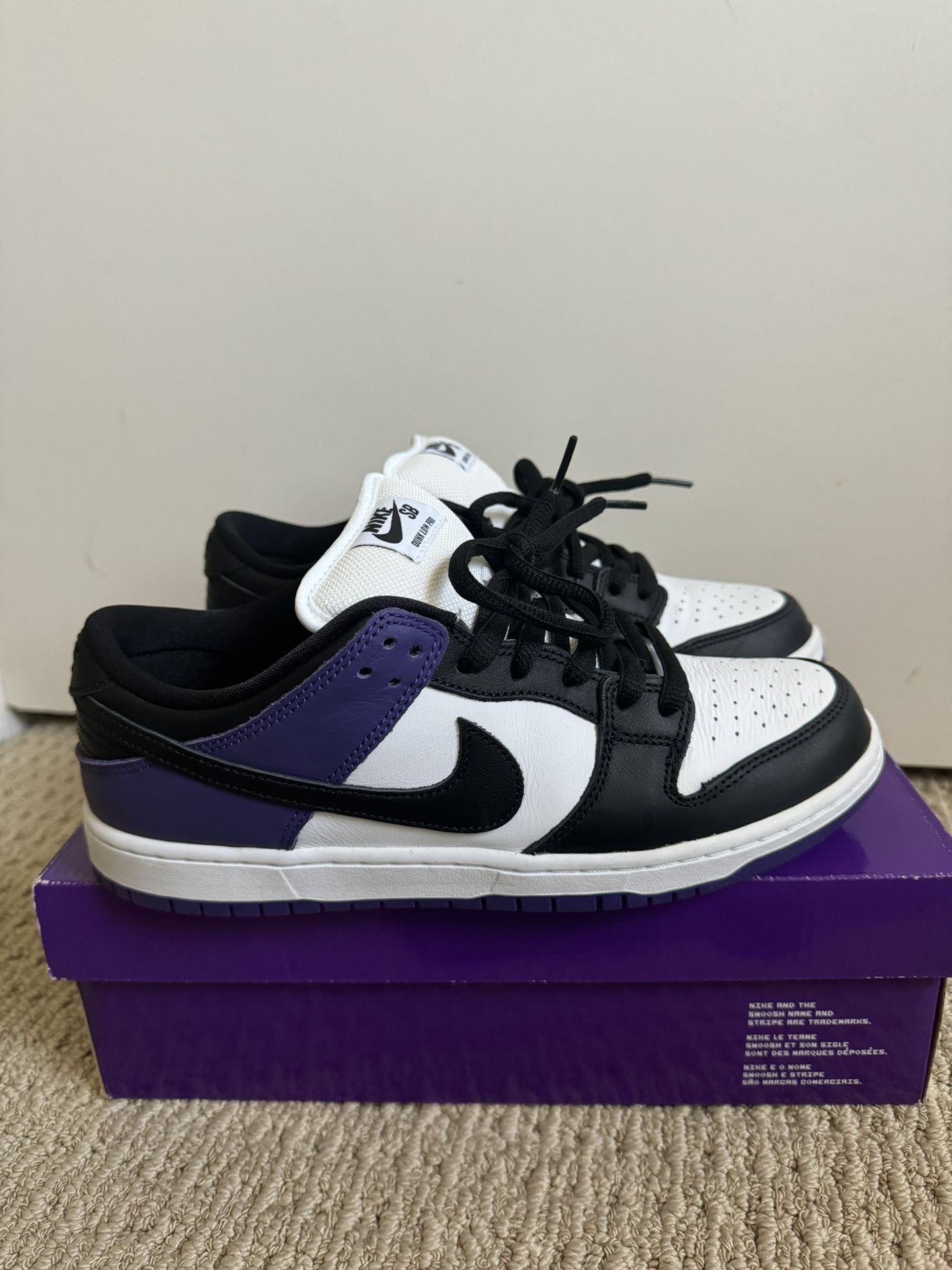 Nike SB Dunks Court Purple