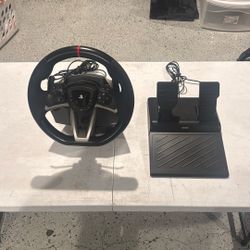 RWA PS5 Steering Wheel and Pedals 