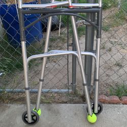 Foldable Walker For Injured Or Elderly Person 