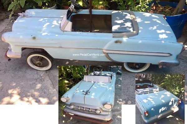 1953 Chevy Fiberglass Pedal Car Go Kart Body for Sale in ...