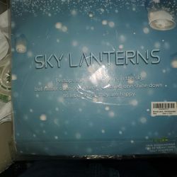 Launching Sky Lanterns 
