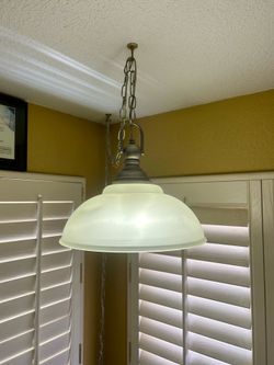 Hanging Glass Pendant Light