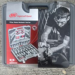 NEW INGERSOLL RAND 155pc MASTER MECHANICS TOOL SET