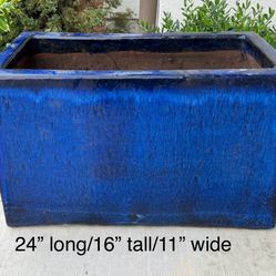 Ceramic Glazed Garden Pot