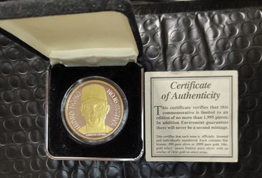 1995  Ltd  Ed  Hideo Nomo All Star Game Coin
